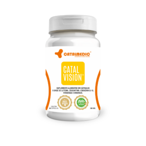 Catalvision - 60 Cápsulas - Suplemento Alimentar À Base de Luteína, Zeaxantina, Coenzima Q-10, Vitaminas e Minerais