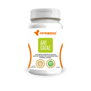 Artcatal - 60 Cápsulas - Suplemento Alimentar À Base De Colágeno Tipo II Não Desnaturado, Vitaminas e Minerais