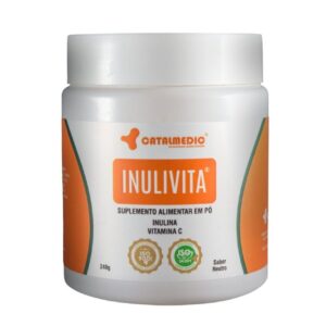 Inulivita Em Pó - 240Gr - Suplemento Alimentar À Base De Inulina E Vitamina C