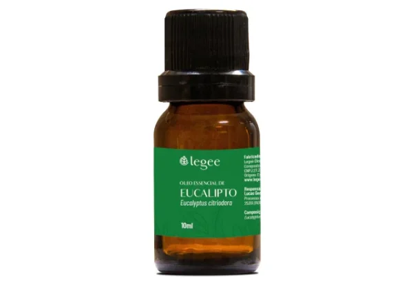 Óleo essencial de Eucalipto (Eucalyptus citriodora) ORGÂNICO NÃO CERTIFICADO - 10mL - Imagem 1